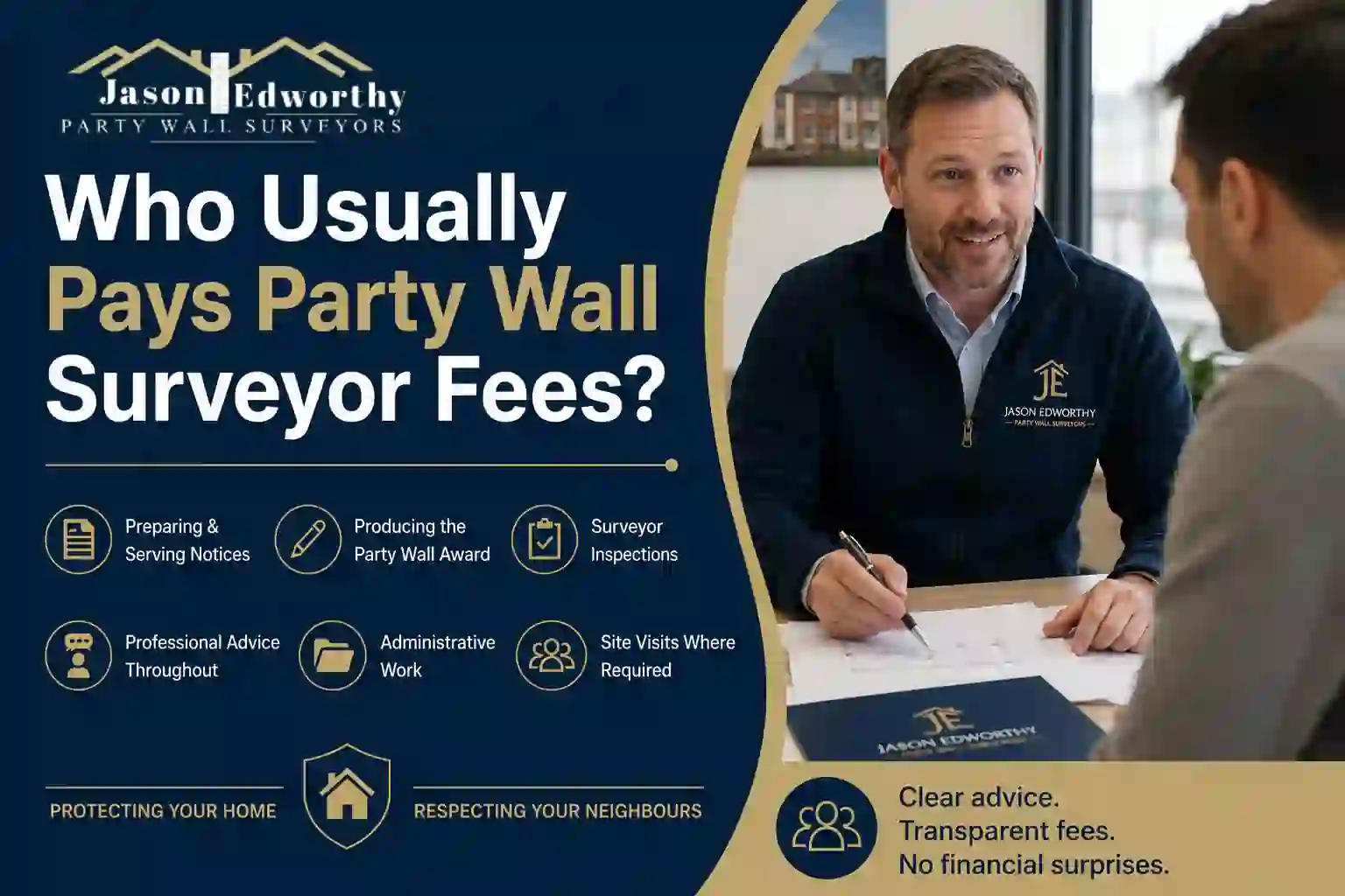 Who Usually Pays Party Wall Surveyor Fees Lambeth?
